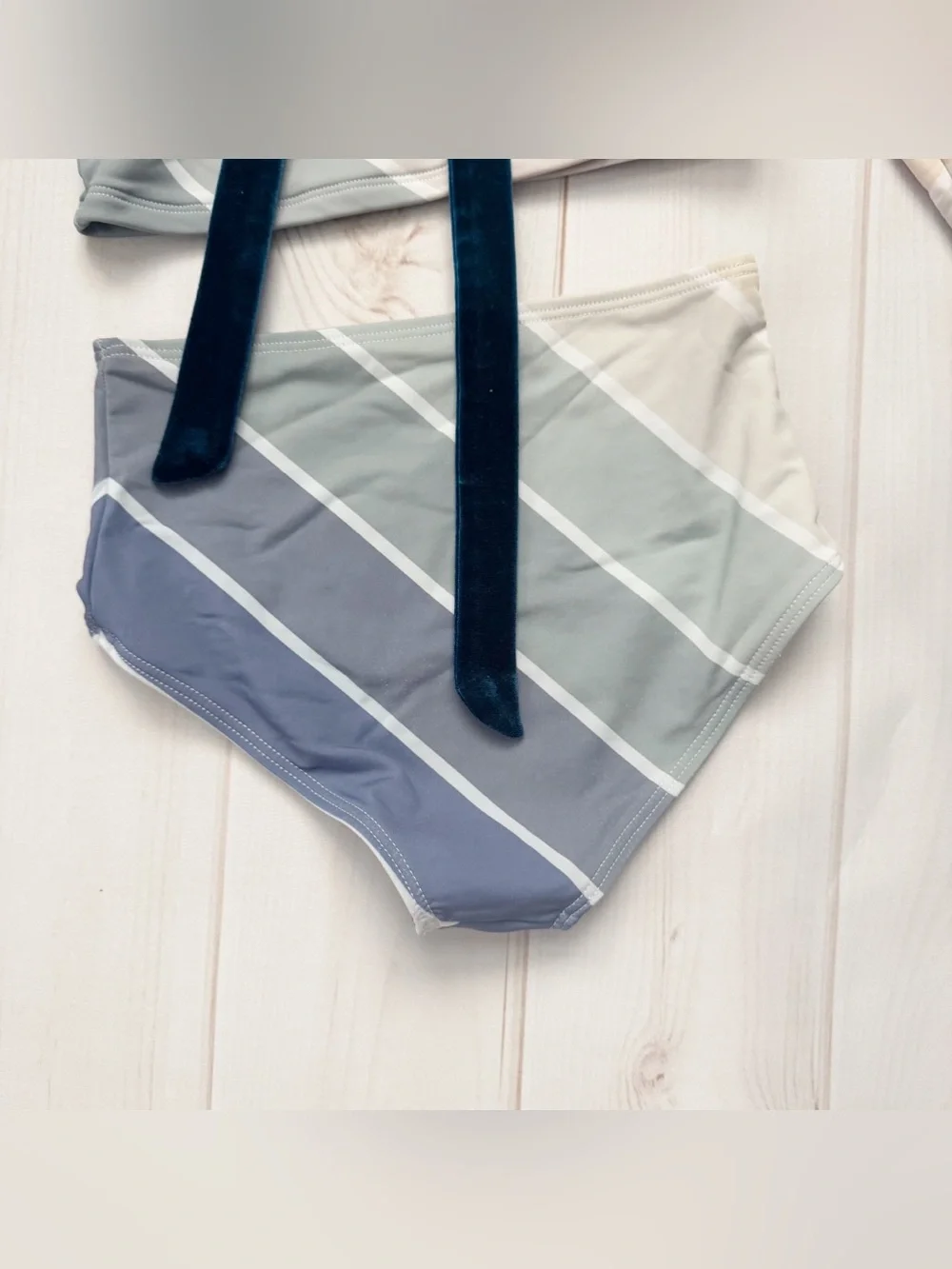 Saint Ida Ocean Tide Two Piece Rash Guard